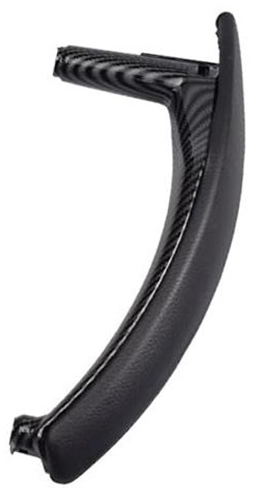 MEXWLOP Auto Beige Schwarz Armlehne Auto Links Rechts Innentürgriff Innenverkleidung Pull Trim Abdeckung, for, E70 E71 X5 X6 Autotür-Zuziehgriff(Black CF-Left) von MEXWLOP