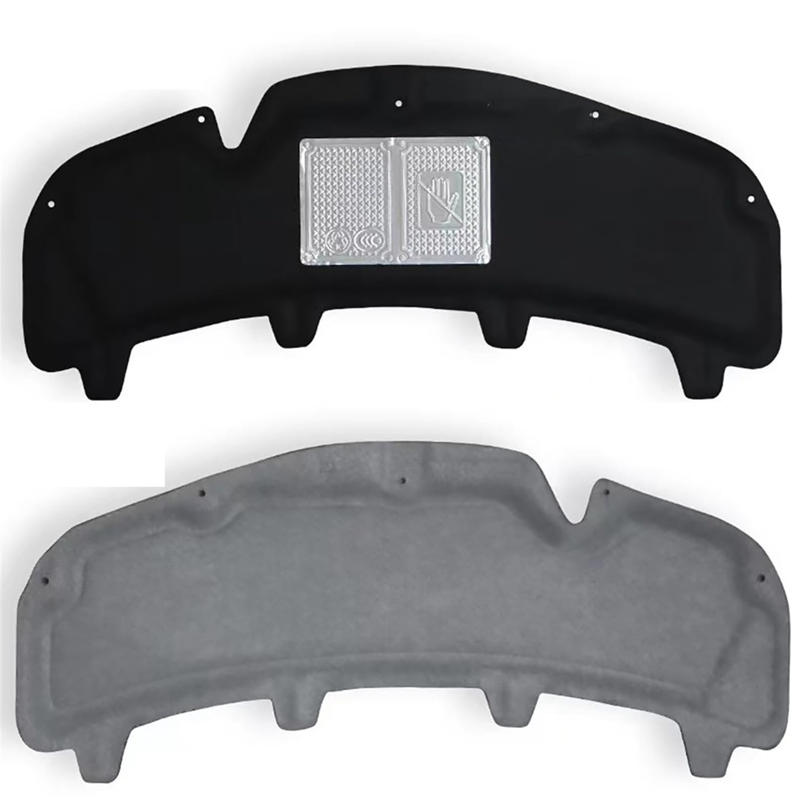MEXWLOP Auto-Front-Motorhauben-Schall-Wärmedämmungs-Wattepad, for City 2008–2019, Aluminiumfolie-Wärmedämmungsmattenbezug Heckstoßstangenschutz fürs Auto(for 2015-2019) von MEXWLOP