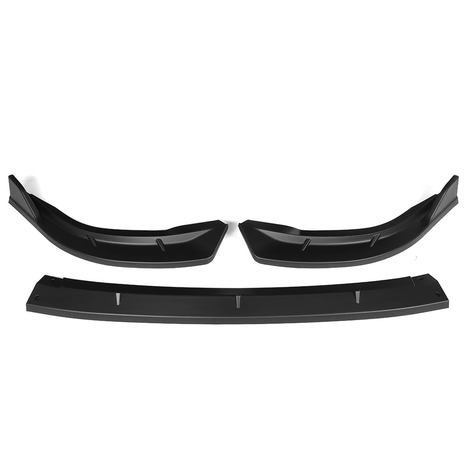 MEXWLOP Auto-Frontstoßstangen-Lippen-Kinn-Stoßstangen-Karosserie-Kits, Splitter-Abdeckungsverkleidung, for Civic, 8. Generation 2006–2011 Frontstoßstangenlippe(Matte Black) von MEXWLOP