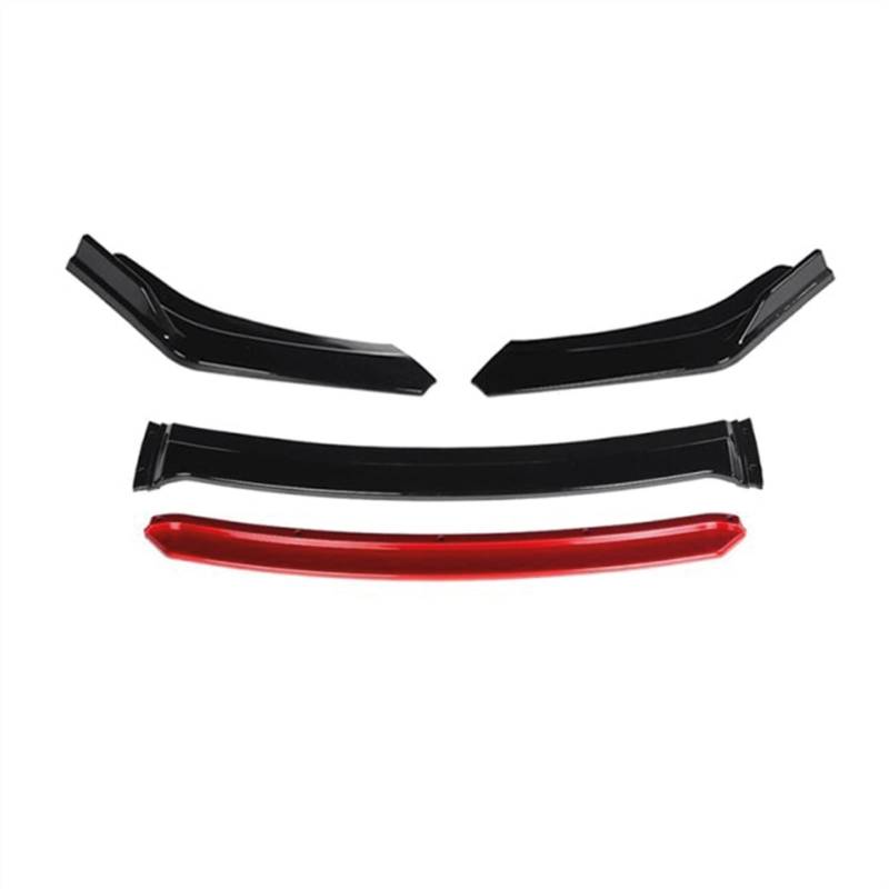 MEXWLOP Auto-Frontstoßstangen-Lippensplitter, Universal-Spoiler-Diffusor-Lippen-Kit, for, E46 E90 E60 E36 E39 F10 F20 F30, for, A3 A4 A5 A6 A8 Frontstoßstangenlippe von MEXWLOP