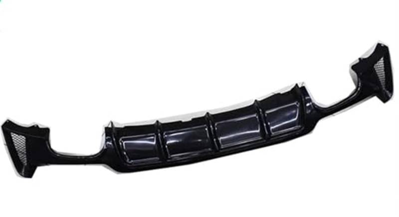 MEXWLOP Auto Heckspoiler, for, for 4er, for F32 F33 F36 435i 2014-2020 Auto Heckstoßstange Auspuff Diffusorlippe Auto Heckspoiler(Glossy Black) von MEXWLOP