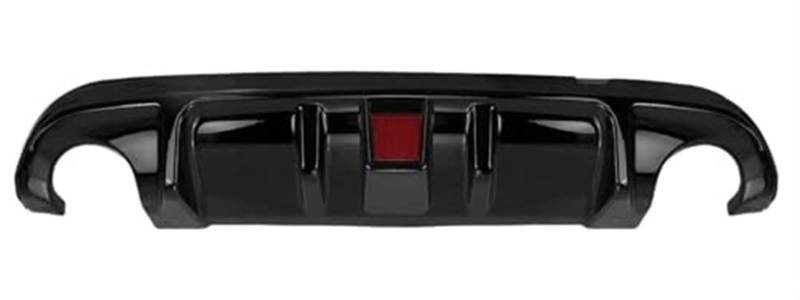 MEXWLOP Auto Heckspoiler, for Infiniti, for Q50 2014 2015 2016 2017 Heckdiffusor Stoßstangenlippe ABS Carbonfaser-Optik/Glanz Kofferraumhalterung Spoiler Auto Heckspoiler(Glossy Black) von MEXWLOP
