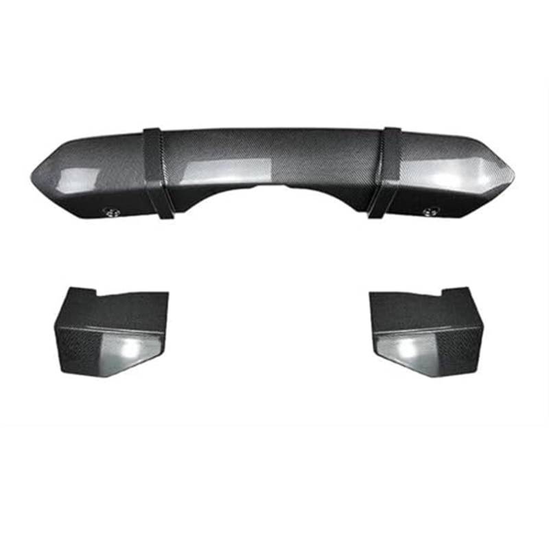 MEXWLOP Auto Heckspoiler Autozubehör Heckspoilerlippe Diffusor Spoiler Splitter Schutz Hecklippe Spoilerecke, for, for X5 F15 2014-2018 Auto Heckspoiler(Carbon Look) von MEXWLOP