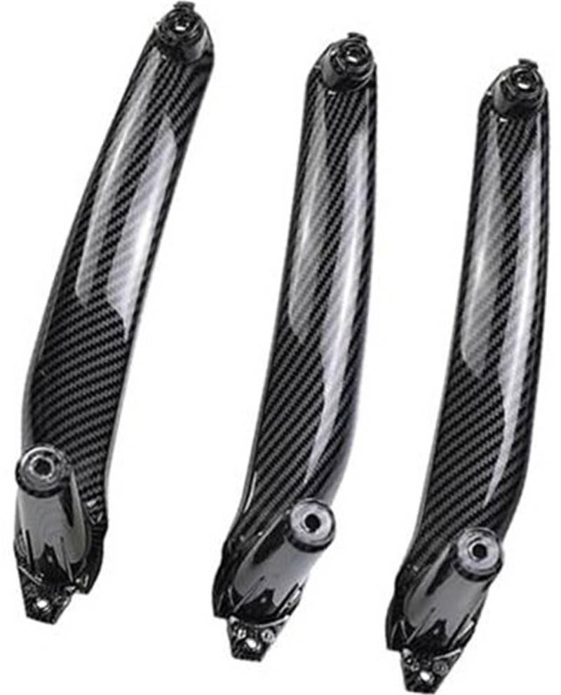 MEXWLOP Auto-Innentürverkleidungsgriff-Zugverkleidungsabdeckung, for, E70 X5 E71 E72 X6 Autozubehör Autotür-Zuziehgriff(Carbon Fiber-LHD) von MEXWLOP