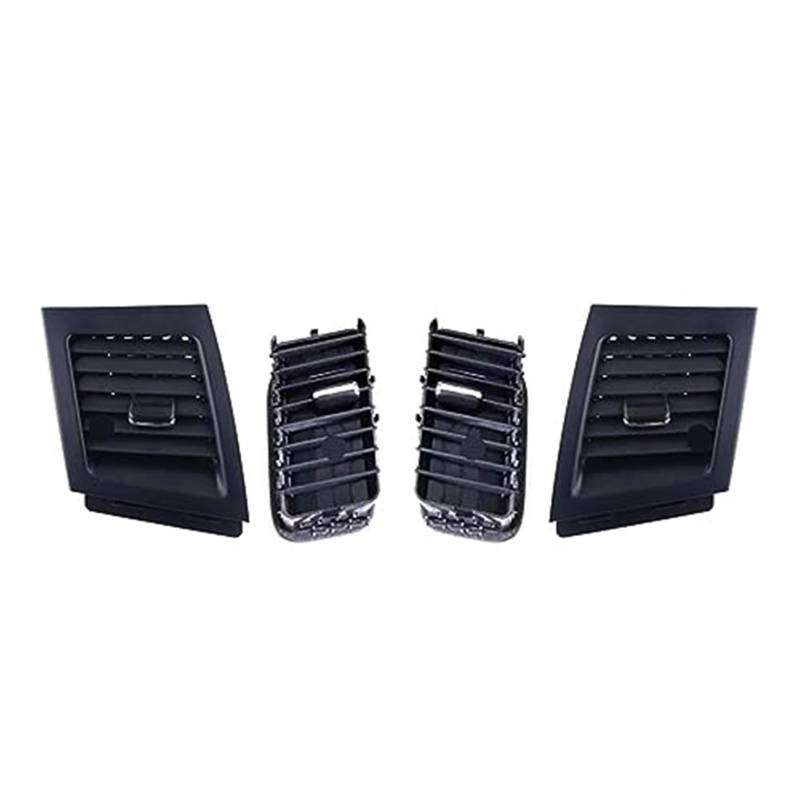 MEXWLOP Auto-Klimaanlagenauslass, for Mitsubishi, Lancer EX 2010 2011 2012 2013 2014 2015(Black 1 Set) von MEXWLOP