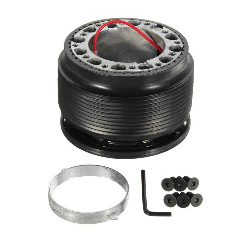 MEXWLOP Auto-Lenkrad-Schnellspanner, Snap-Off-Hub-Adapter-Boss-Kit, for Mitsubishi, Lancer CE Evolution IV V FTO 1994–2001 Auto-Lenkradnabe von MEXWLOP