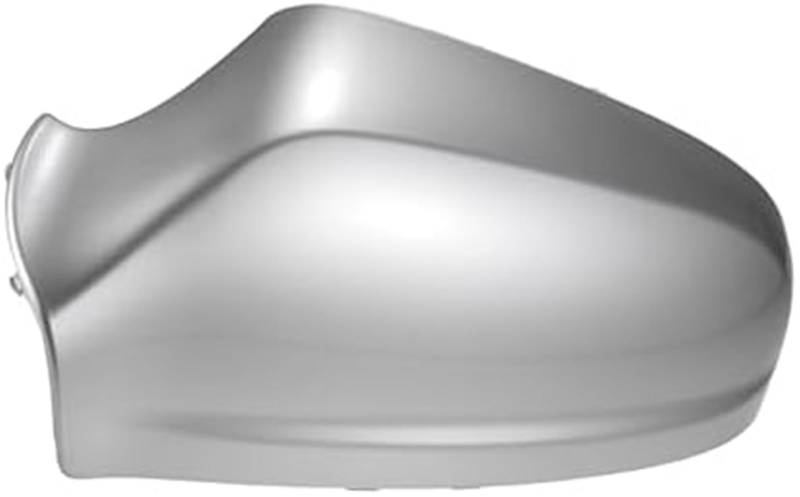 MEXWLOP Auto Rückansicht Linke Seite Spiegel Abdeckung Kappe Ersatz Silber Ton, for Opel, for Vauxhall, for Astra H 2004-2009 Spiegel Schutz Abdeckungen Außen Dekoration Auto-Seitenspiegelabdeckung von MEXWLOP