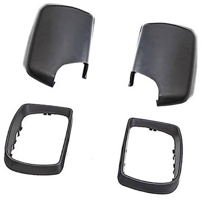 MEXWLOP Auto-Rückspiegelgehäuse, automatische Seitenspiegel-Abdeckkappe, for E53, for X5 2000–2006, Türflügelspiegelhalter, Rückspiegel-Zierring, Gehäuserahmen Auto-Außenspiegelhalterung von MEXWLOP