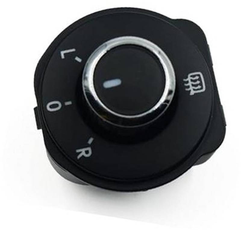 MEXWLOP Auto-Rückspiegelschalter, for Polo, 6R 2011–2016 6RD 959 565B 6RD959565 6R1959565F 6R0959565B Rückspiegel-Schalter, Einstellknopf Auto-Seitenspiegelschalter von MEXWLOP