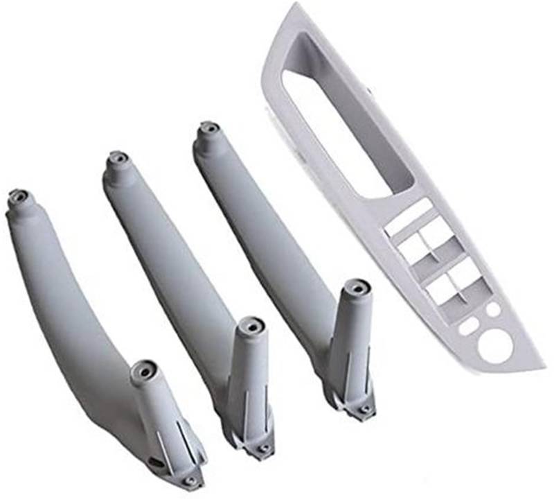 MEXWLOP Auto-Seiten-Innentüren-Panel-Griff-Zugverkleidungsabdeckung, for, X5 E70 30d 30si 35d 48i X6 E71 30dx 35ix 2006–2014 51416969401 Autotür-Zuziehgriff(Gray-4pcs) von MEXWLOP