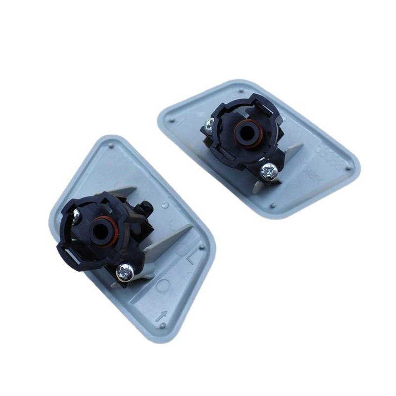 MEXWLOP Auto Styling 1PCS Scheinwerfer Scheinwerfer Waschanlage Düse Abdeckung Kappe 39154-65J00-ZDK for 39153-65J00-ZDK, for, Grand Vitara 05-11 Kappe für Scheinwerferwaschdüse(Pair) von MEXWLOP