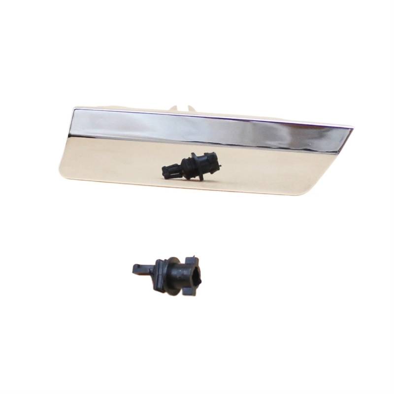 MEXWLOP Auto Styling Stoßstangen Scheinwerfer Scheinwerfer Waschanlage Düse & Abdeckung Set 85208-50030 85207-50030, for, for Lexus, LS460 2007 2008 2009 Kappe für Scheinwerferwaschdüse(Left Side) von MEXWLOP