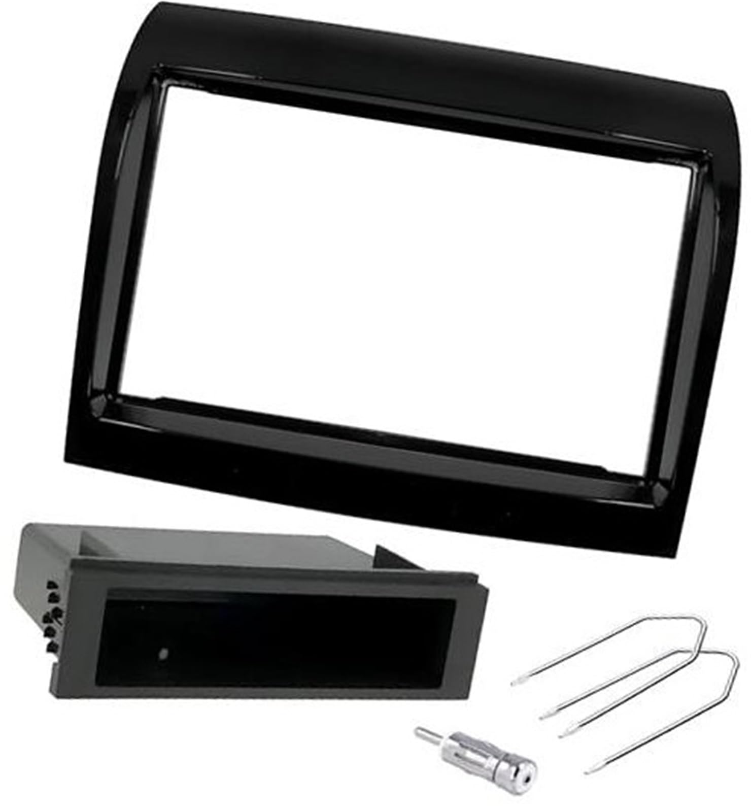MEXWLOP Autoradio-Montagesatz, 1-DIN-2-DIN-Radiorahmenadapter, for Ducato Autoradio-Armaturenbrett MEXWLOP Autoradio-Montagesatz, 1-DIN-2-DIN-Radiorahmenadapter, for Ducato Autoradio-Armaturenbrett von MEXWLOP