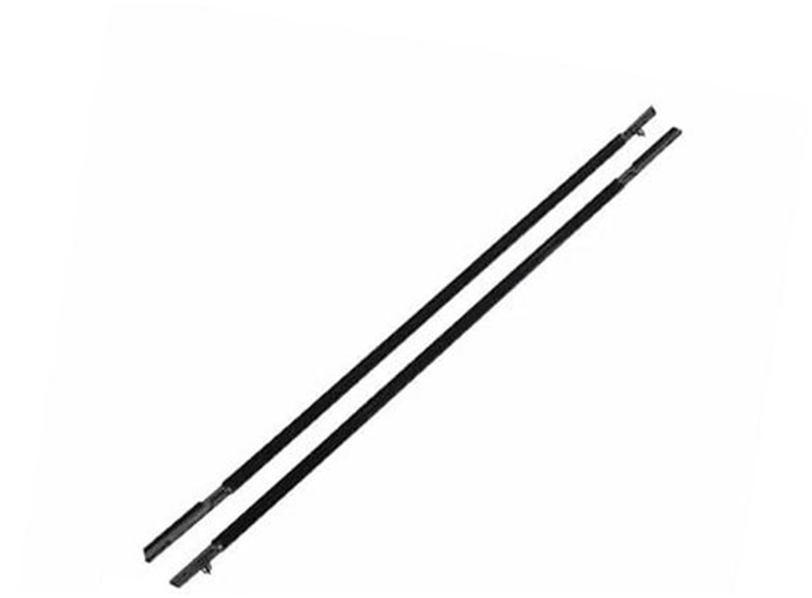 MEXWLOP Autotürkantenschutz, for Toyota, for Vios XP150 2014-2018 Autofensterformtür-Dichtungsstreifen Regendicht Autotürkantenschutz(Black Rear 2pcs) von MEXWLOP
