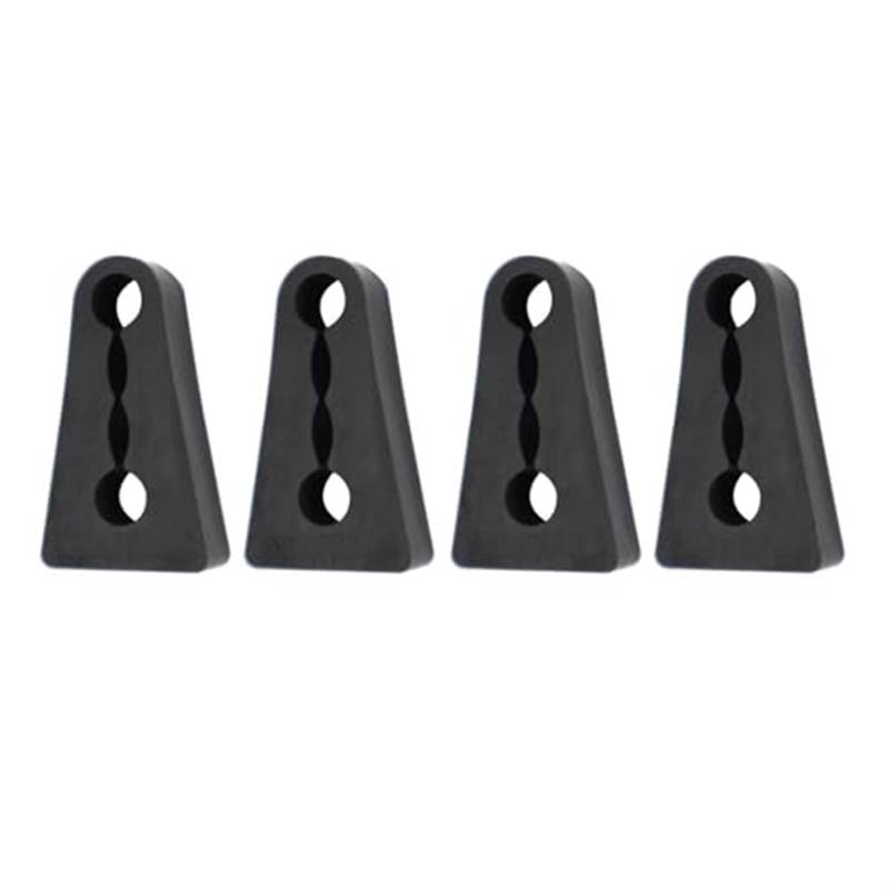 MEXWLOP Autotürschloss-Schalldämpfer-Dämpferpuffer, for MINI, Countryman Paceman R60 R61 2010–2016, Rasseln, leises Geräusch, taub, Isolierung, Autotür-Stoßdämpfer Autotür-Stoßdämpfer von MEXWLOP