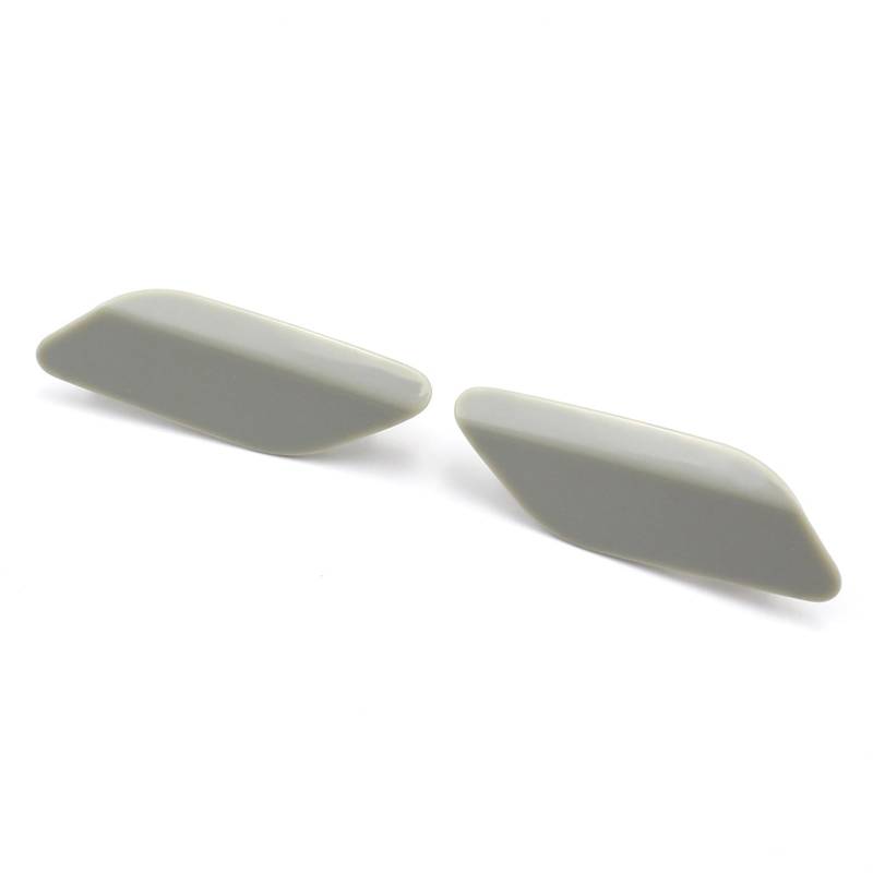 MEXWLOP Autozubehör Frontstoßstangen Scheinwerferwaschanlage Düse Jet Abdeckkappe Links Rechts 5C6955109 5C6955110, for, for VW, for, for Jetta, IV 2011-2014 Kappe für Scheinwerferwaschdüse(Pair) von MEXWLOP