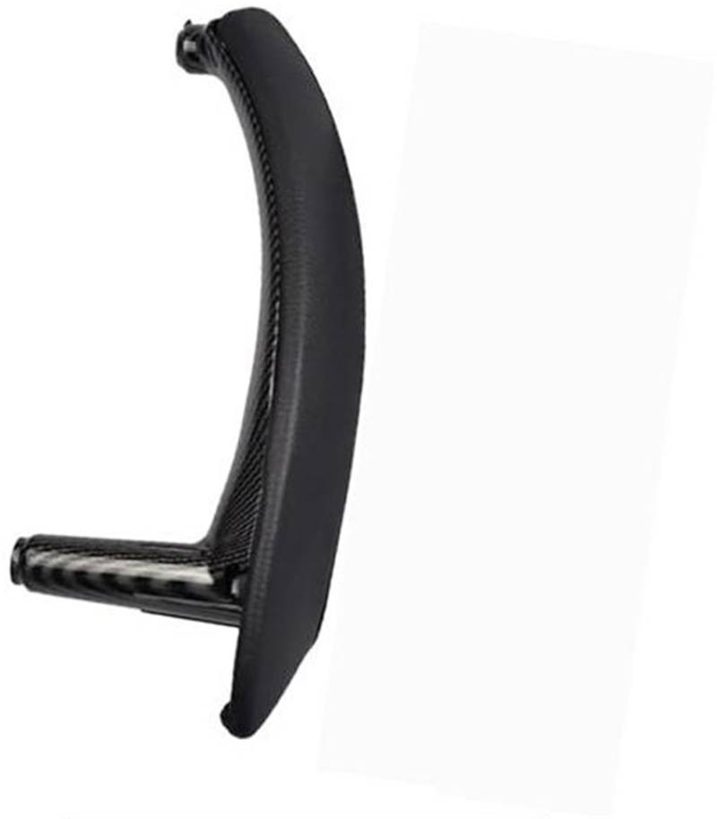 MEXWLOP Autozubehör RHD Links rechts Innentür Armlehnengriff Innenverkleidung Pull Trim Cover Assembly, for, E70 E71 X5 X6 Autotür-Zuziehgriff(Black CF-Right) von MEXWLOP