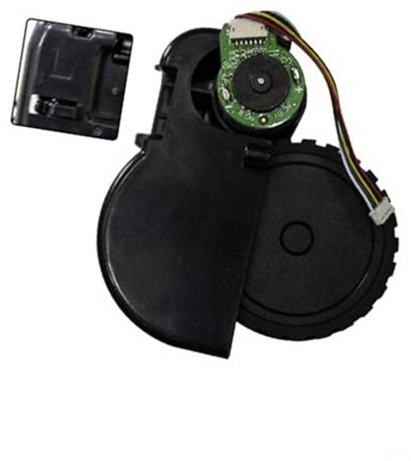 MEXWLOP Ersatz-Radmotor for Mamibot Roboterstaubsauger, Linke und rechte Räder (RECHTES Rad + LINKES Rad) Staubsauger-Ersatzräder(Black Left Wheel) von MEXWLOP