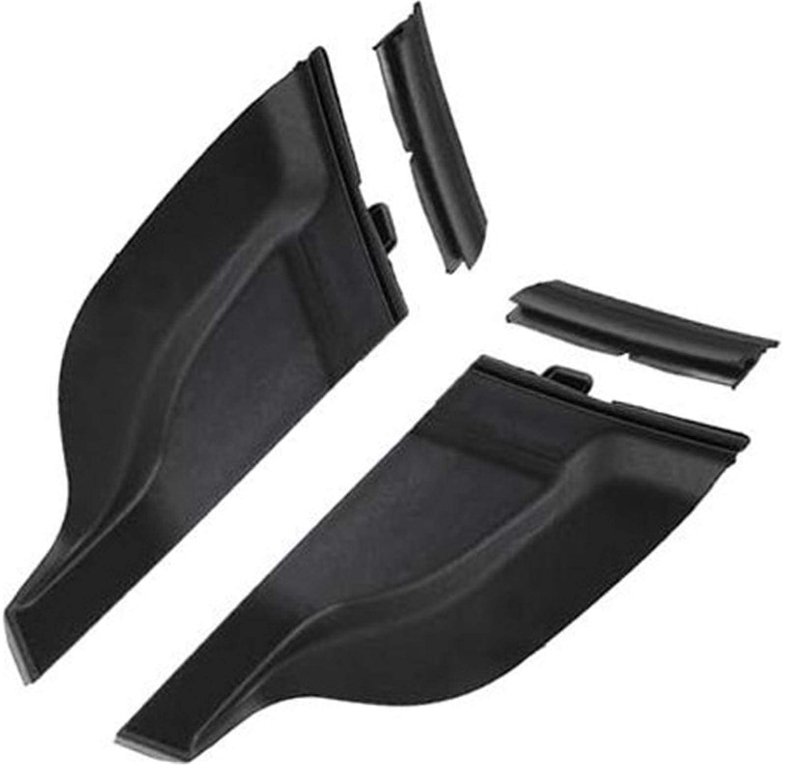 MEXWLOP Frontscheibenwischerverkleidung, Verlängerungsverkleidung, Wischerverkleidung, ABS-Panel, for Toyota, for Prius 2010–2015, Nr. 5508347020/5508447020 – 2 Stück Auto-Scheibenwischerabdeckung MEXWLOP Frontscheibenwischerverkleidung, Verlängerungsverkleidung, Wischerverkleidung, ABS-Panel, for Toyota, for Prius 2010–2015, Nr. 5508347020/5508447020 – 2 Stück Auto-Scheibenwischerabdeckung von MEXWLOP
