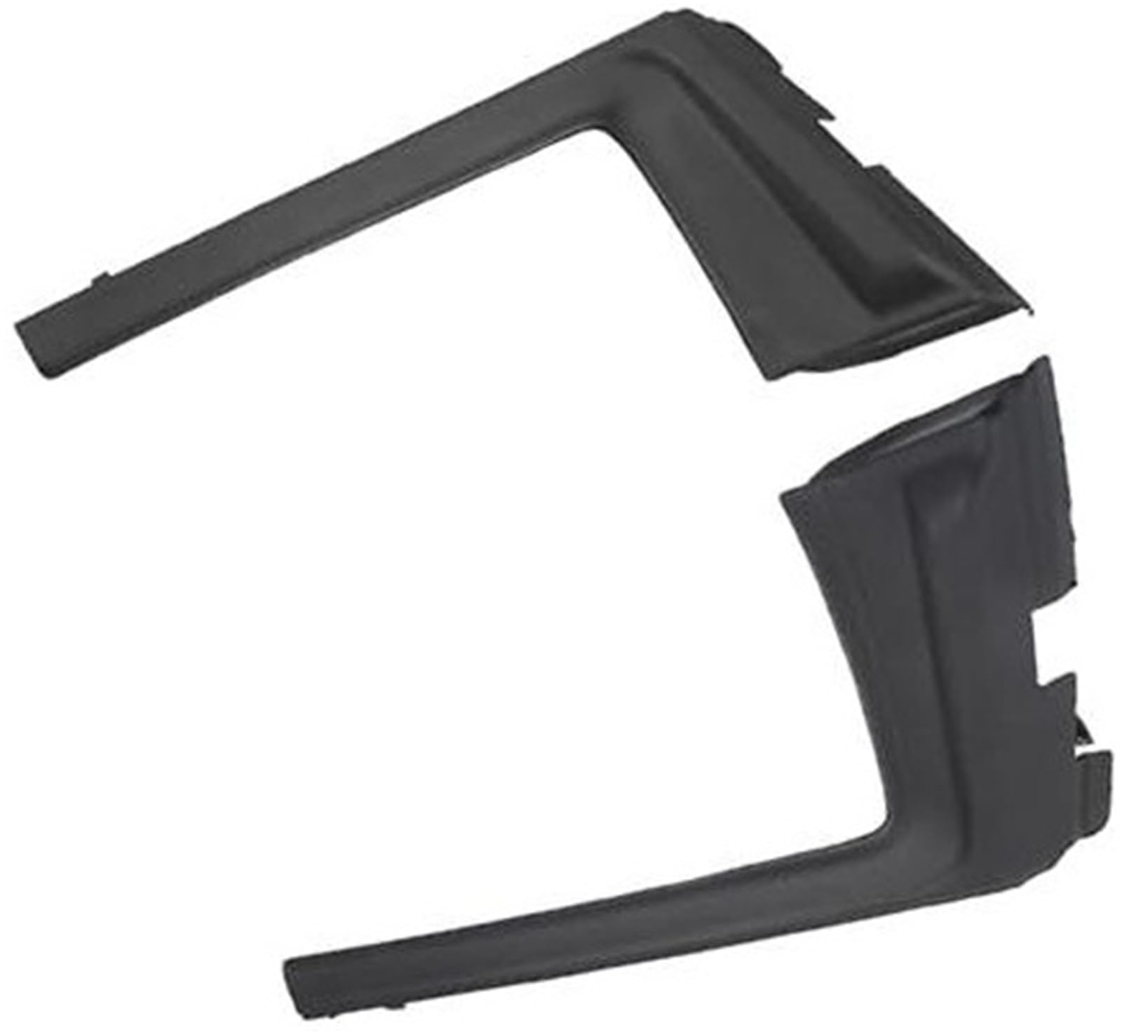 MEXWLOP Frontscheibenwischerverkleidung, Verlängerungsverkleidung, Wischerverkleidung, Gummiplatte, for Toyota, Yaris 2012–2014, Nr. 53866–52090/53867–52090 – 2 Stück Auto-Scheibenwischerabdeckung MEXWLOP Frontscheibenwischerverkleidung, Verlängerungsverkleidung, Wischerverkleidung, Gummiplatte, for Toyota, Yaris 2012–2014, Nr. 53866–52090/53867–52090 – 2 Stück Auto-Scheibenwischerabdeckung von MEXWLOP