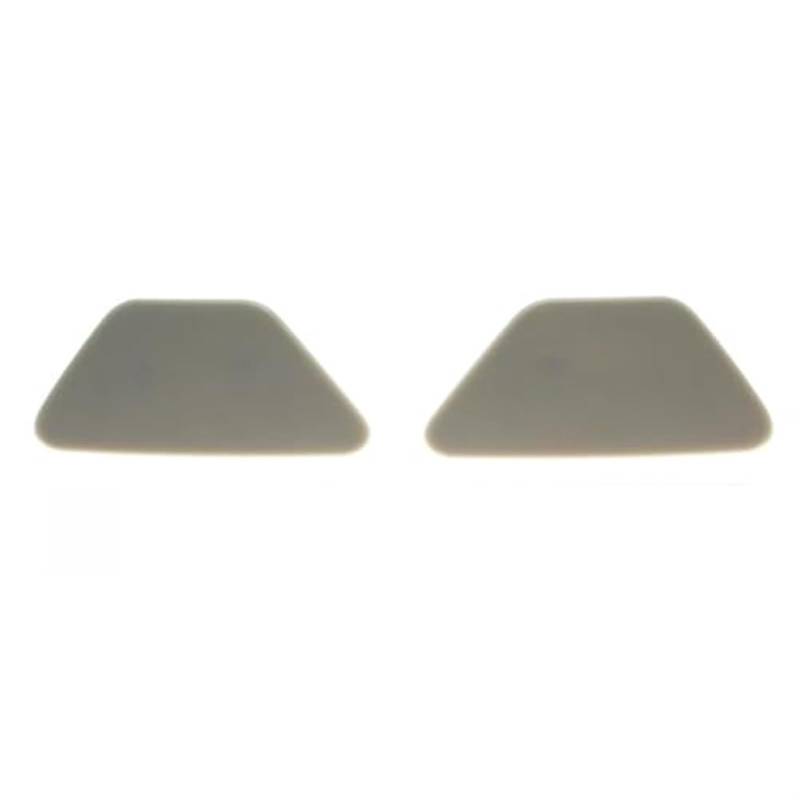MEXWLOP Frontstoßstange Scheinwerfer Scheinwerferwaschanlage Jet Spray Düse Abdeckkappe, for, 5 F10 F11 F18 2010-2015 51117246869 51117246870 Scheinwerferwaschanlagenabdeckung(Black Set) von MEXWLOP