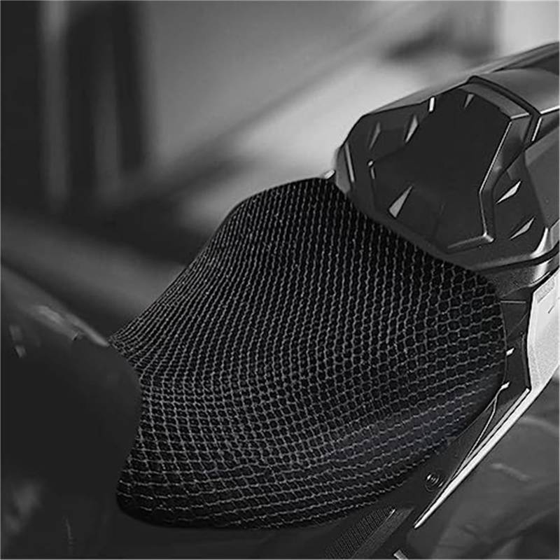 MEXWLOP GSX-S1000 2022 Accessoreis, for S1000 Motorrad, for Sitz, Abdeckung Atmungsaktiv GSXS1000 3D Mesh Stoff Wasserdichtes Kissen Zubehör Motorrad-Sitzbezug von MEXWLOP