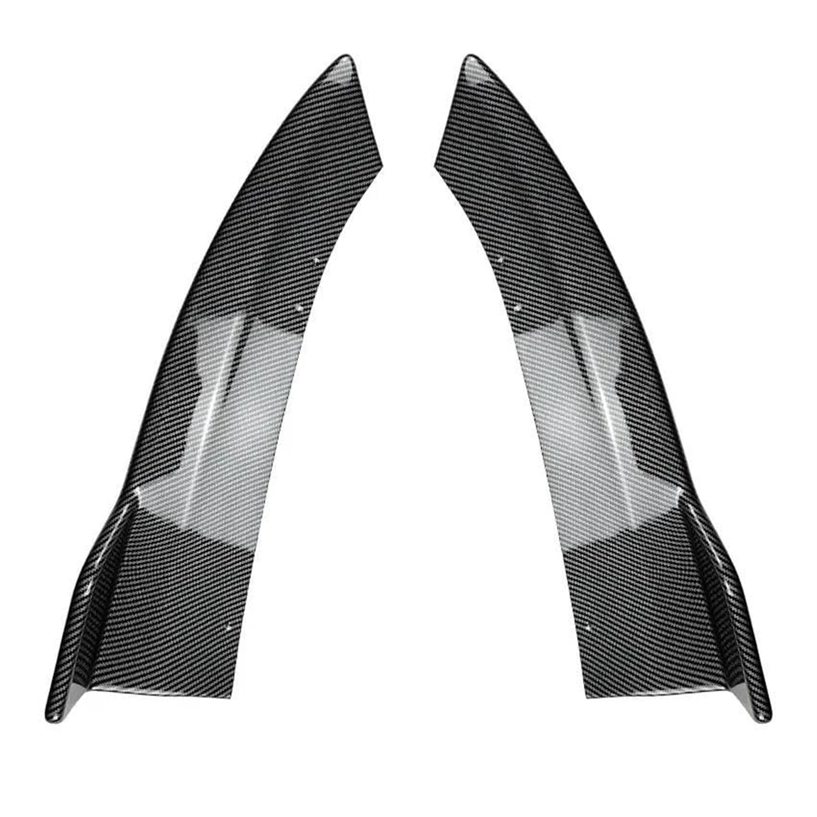 MEXWLOP Heckspoiler, for, for C-Klasse W206 C200 C260 C300, for AMG 2022-2023 Heckspoiler Seitendiffusor Splitter Spoiler Auto Heckspoiler(Carbon Look Black) von MEXWLOP