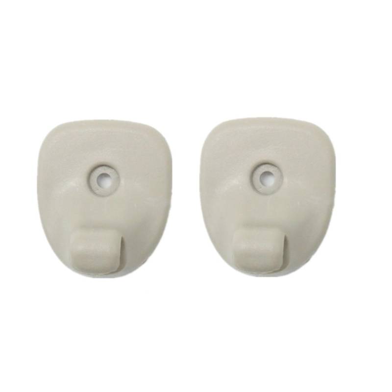 MEXWLOP Hellbrauner Halteclip for Sonnenblende, for Jeep, for Grand Cherokee WJ 2003 2004 2005 5FS40TL2AB Auto-Sonnenblenden-Clip(2 PCS) von MEXWLOP