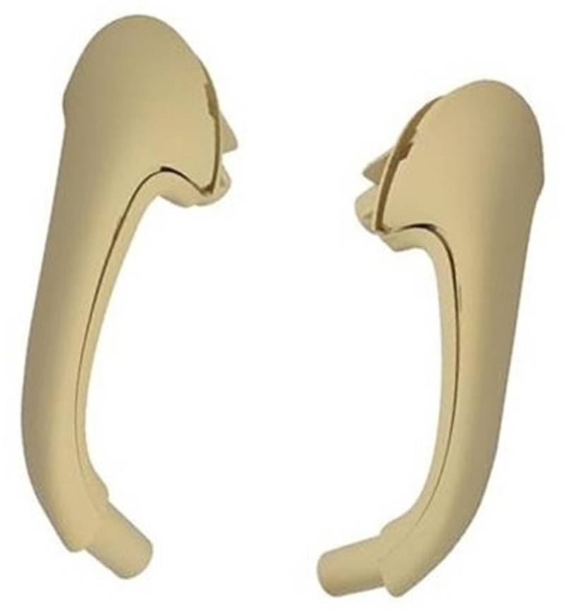 MEXWLOP Innentürgriff Innentürgriffverkleidung Zugverkleidungsabdeckung, for Mercedes-Benz, W203 C-Klasse 2003–2007 Autozubehör 2308101551 2038101651 Autotür-Zuziehgriff(Beige-Front) von MEXWLOP