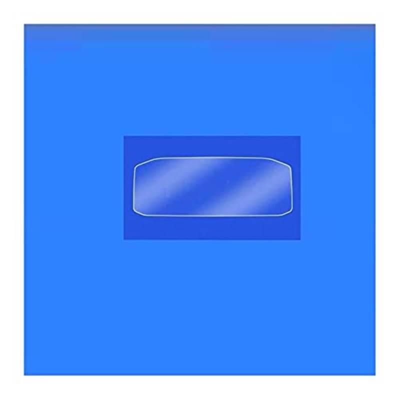 MEXWLOP Instrumenten-Displayschutz, for Volkswagen, for T-ROC, for 2018 2019 2020, automatischer LCD-Bildschirm aus gehärtetem Glas, Navigations-Displayschutz aus gehärtetem Glas Auto-Displayschutz(BL von MEXWLOP
