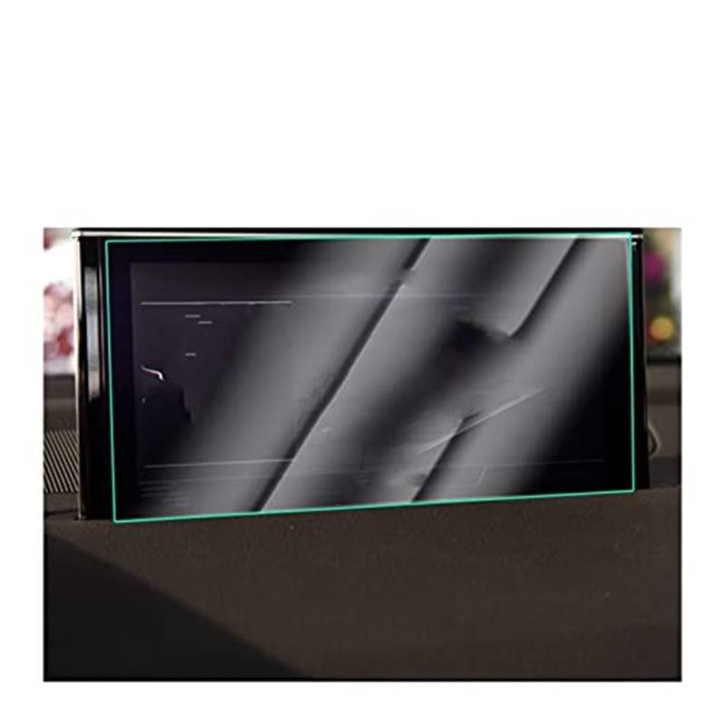 MEXWLOP Instrumenten-Displayschutzfolie for Q7 4M 2016 2017 2018 2019 8,3 Zoll, automatisch gehärtetes Glas, Schutzfolie, LCD-Bildschirm, GPS-Navigation, Membran, gehärtetes Glas Auto-Displayschutz(BL von MEXWLOP