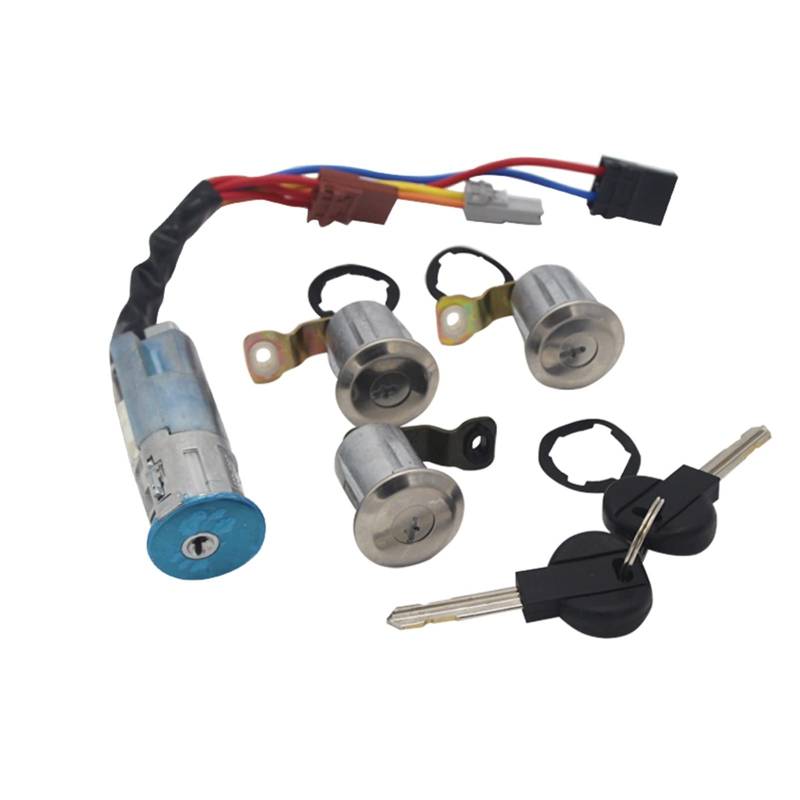 MEXWLOP KOMPLETTES Schloss-Set ZÜNDZYLINDER ANLASSER HECKKLAPPE Schloss VORDERTÜRSCHLOSS, for Citroen, BERLINGO 1996-2008 4162.Q4 252526 von MEXWLOP