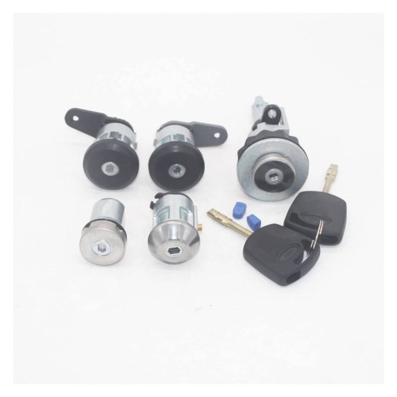 MEXWLOP Kofferraum-RÜCKVERRIEGELUNGSZYLINDER MIT 2 SCHLÜSSELN, for Ford, for Fiesta, Street Hatch 1999-2002 96FGA22050CG 98FU A22050 CDPM von MEXWLOP