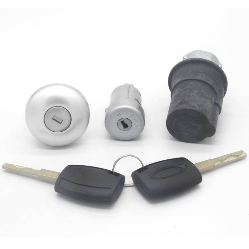 MEXWLOP Kompletter Schlosssatz Zündschalter Türschloss, for Ford, Transit MK8 Custom Tourneo Custom(Lock Set) von MEXWLOP