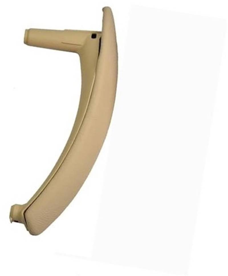 MEXWLOP LHD Car Styling Rechts Links Innentürverkleidung Griff Pull Trim Cover Auto Innenzubehör, for, E70 X5 E71 E72 X6 SAV Autotür-Zuziehgriff(Beige-Left) von MEXWLOP