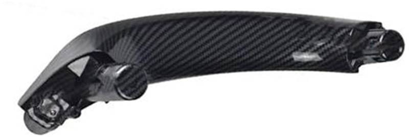 MEXWLOP LHD Innenraum Fahrerseite Beifahrertür Zuggriff Armlehne Panel Abdeckung Verkleidung, for, X3 X4 F25 F26 2010-2017 51417394519 51417394529 Autotür-Zuziehgriff(CF-Left-Rear) von MEXWLOP