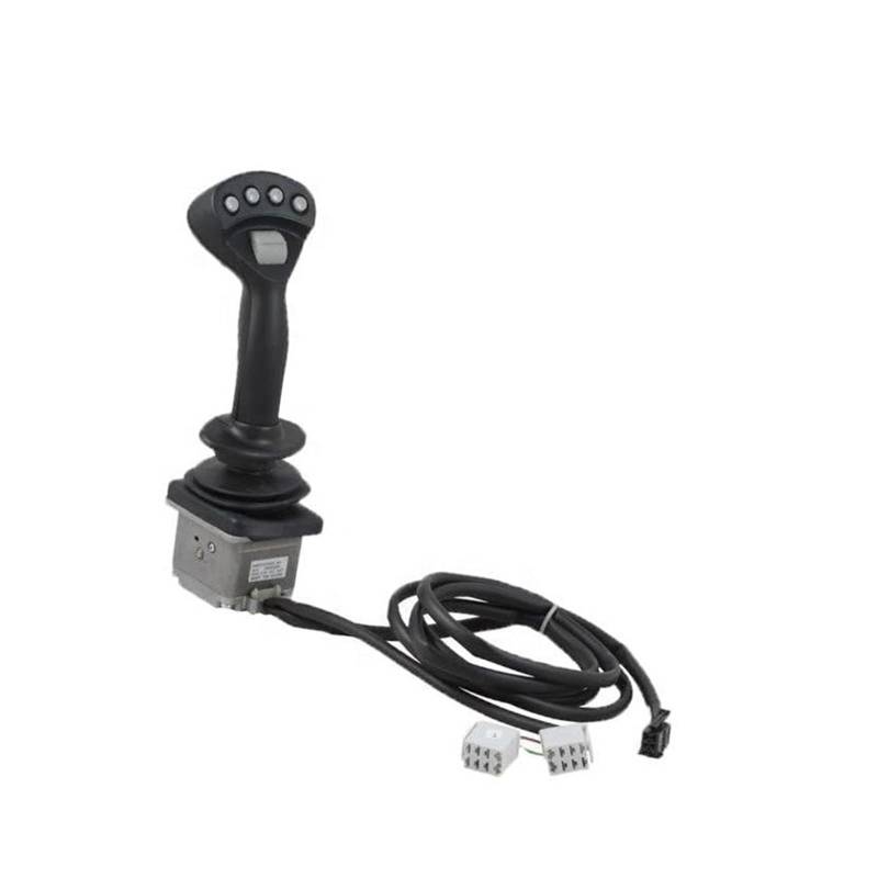 MEXWLOP Lange Stange aus Gummileder, Katzenkrallenknopf mit schwarzem, langem Kordelgriff, 1600384 Controller-Joystick for JLG-Aufzüge Joystick zur Baggersteuerung von MEXWLOP
