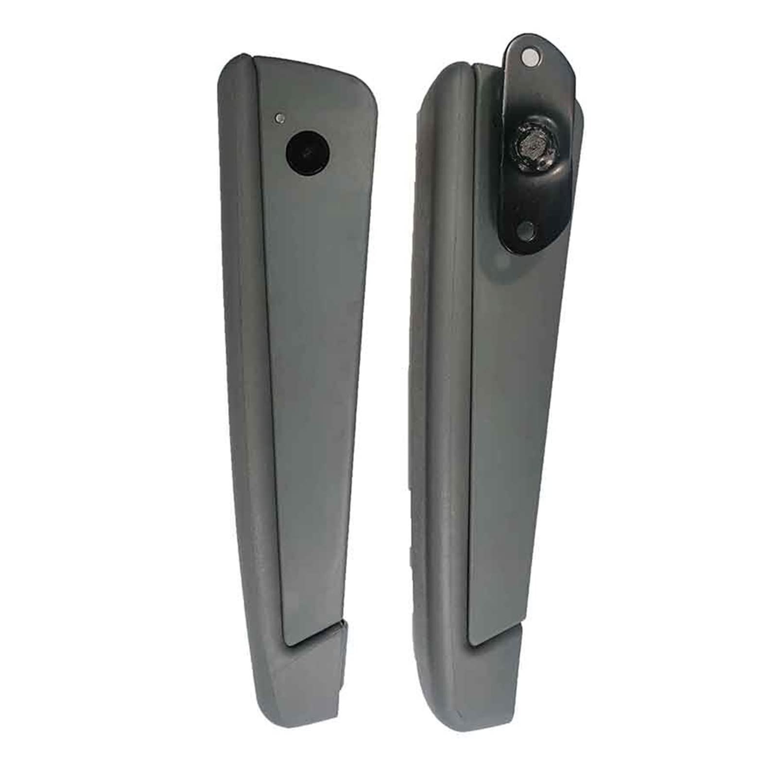 MEXWLOP Links/rechts verstellbare Auto-RV-Sitz-Armlehnen-Handhalterung, for Wohnmobil, Wohnmobil, Boot, LKW, Auto Auto-Armlehnenbox(Grey(Pair)) von MEXWLOP