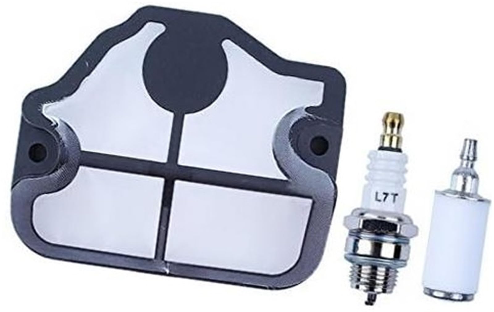 MEXWLOP Luftfilter, Gas-Kraftstofffilter, Zündkerzen-Service-Kit for Husqvarna, Kettensäge 36 41 136 LE 137 137E 141 141LE 142 142E Rasenmäher-Zündkerze MEXWLOP Luftfilter, Gas-Kraftstofffilter, Zündkerzen-Service-Kit for Husqvarna, Kettensäge 36 41 136 LE 137 137E 141 141LE 142 142E Rasenmäher-Zündkerze von MEXWLOP