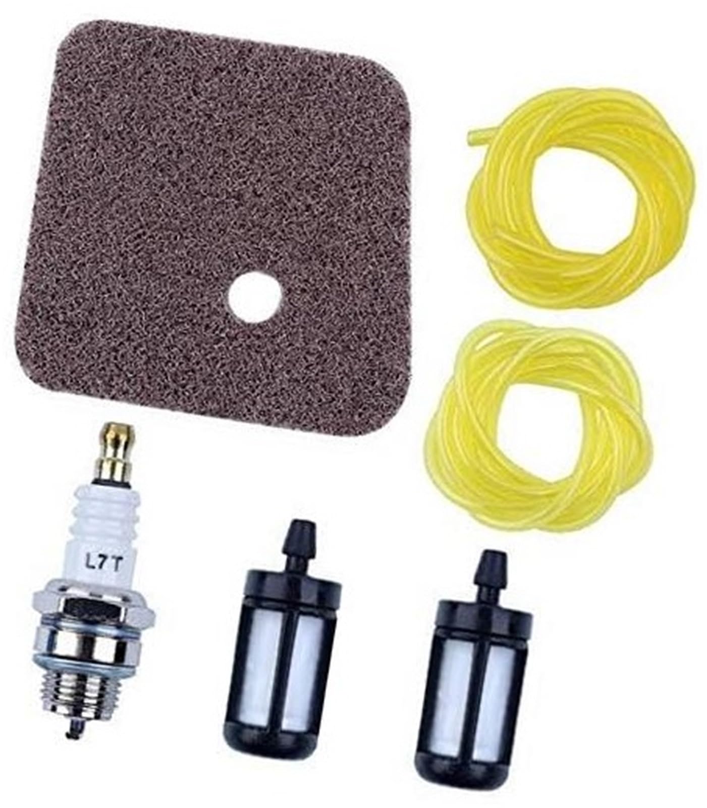 MEXWLOP Luftfilter, Kraftstoffschlauch, Zündkerzensatz, for STIHL, Trimmer, Freischneider FS38, FS45, FS46, FS55, KM55, FS85, Ersatzteile Rasenmäher-Zündkerze MEXWLOP Luftfilter, Kraftstoffschlauch, Zündkerzensatz, for STIHL, Trimmer, Freischneider FS38, FS45, FS46, FS55, KM55, FS85, Ersatzteile Rasenmäher-Zündkerze von MEXWLOP