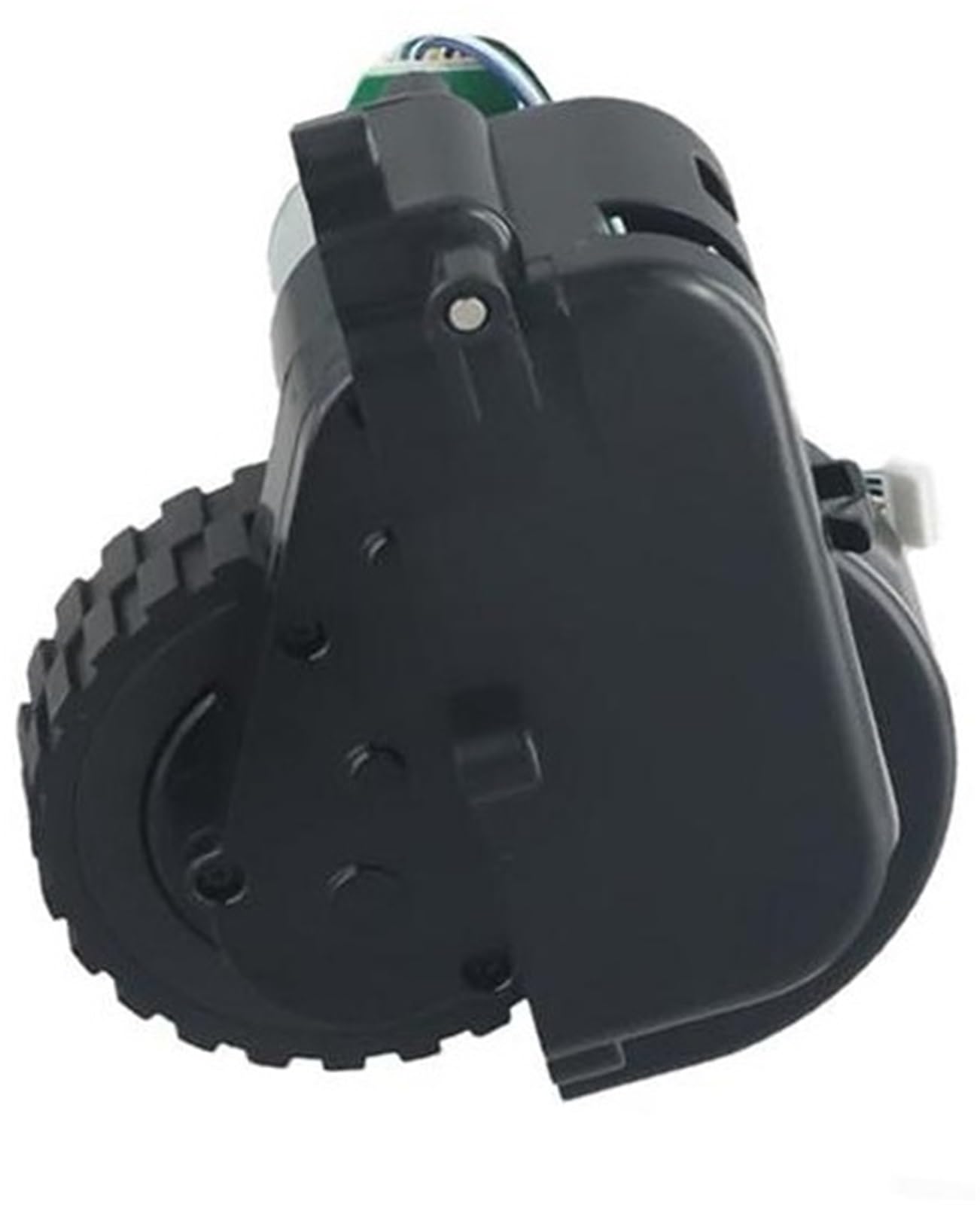 MEXWLOP Manövrierfähigkeits-Boost-Antriebsräder, entwickelt for die Roboterreiniger Tesvor S5 S5 Max (R+L) Staubsauger-Ersatzräder(Black R) von MEXWLOP