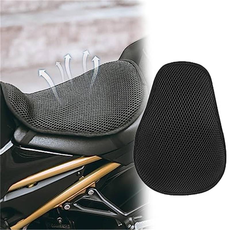 MEXWLOP Motorrad, for Sitz, Kissen 3D Stoßdämpfung, for Sitz, Abdeckung Wärmedämmung, for Bergman 400 K7 Burgman 650 Zubehör Motorrad-Sitzbezug von MEXWLOP