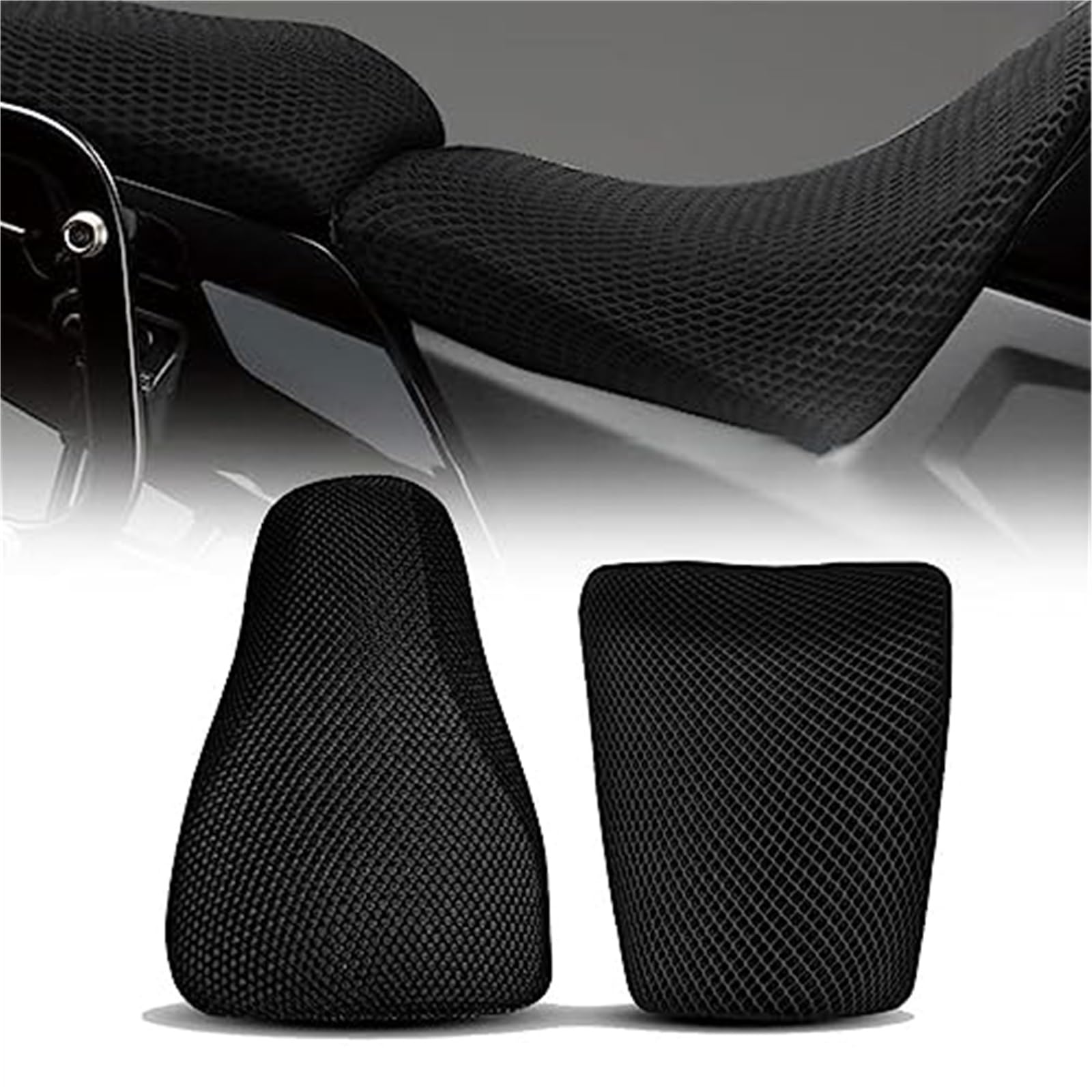 MEXWLOP Motorrad DL 1050 XT Anti-Rutsch-3D-Netzgewebe, for Sitz, Abdeckung Atmungsaktives wasserdichtes Kissenzubehör, for VStrom, DL1050 DL1050XT Zubehör Motorrad-Sitzbezug MEXWLOP Motorrad DL 1050 XT Anti-Rutsch-3D-Netzgewebe, for Sitz, Abdeckung Atmungsaktives wasserdichtes Kissenzubehör, for VStrom, DL1050 DL1050XT Zubehör Motorrad-Sitzbezug von MEXWLOP