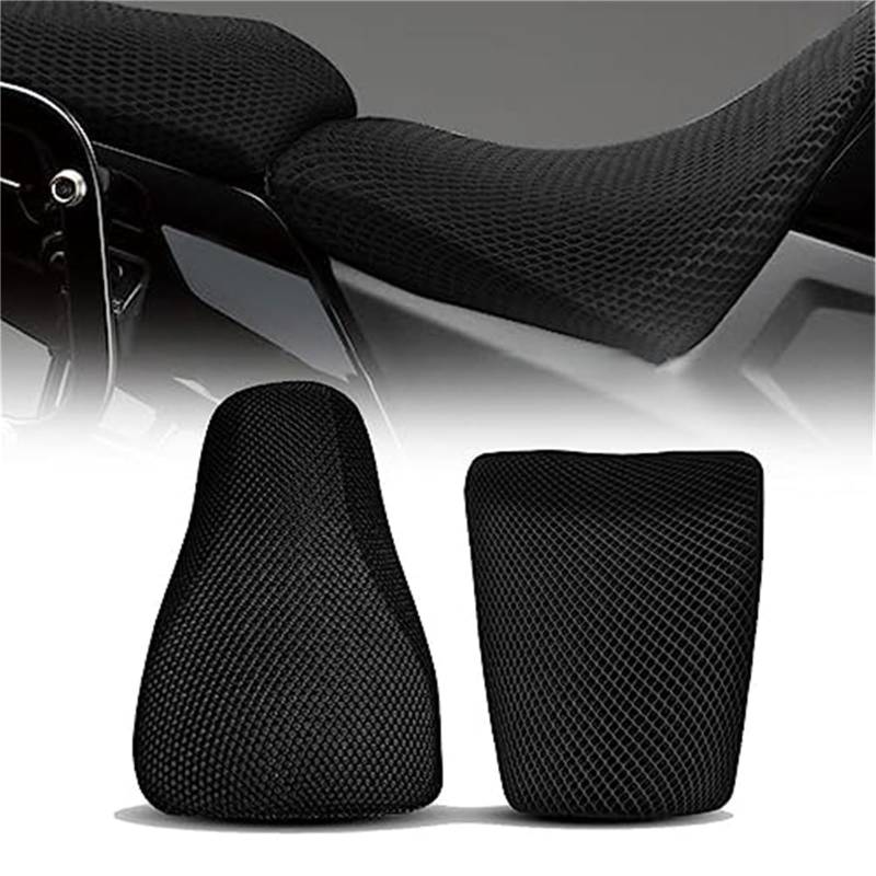MEXWLOP Motorrad DL 1050 XT Anti-Rutsch-3D-Netzgewebe, for Sitz, Abdeckung Atmungsaktives wasserdichtes Kissenzubehör, for VStrom, DL1050 DL1050XT Zubehör Motorrad-Sitzbezug von MEXWLOP