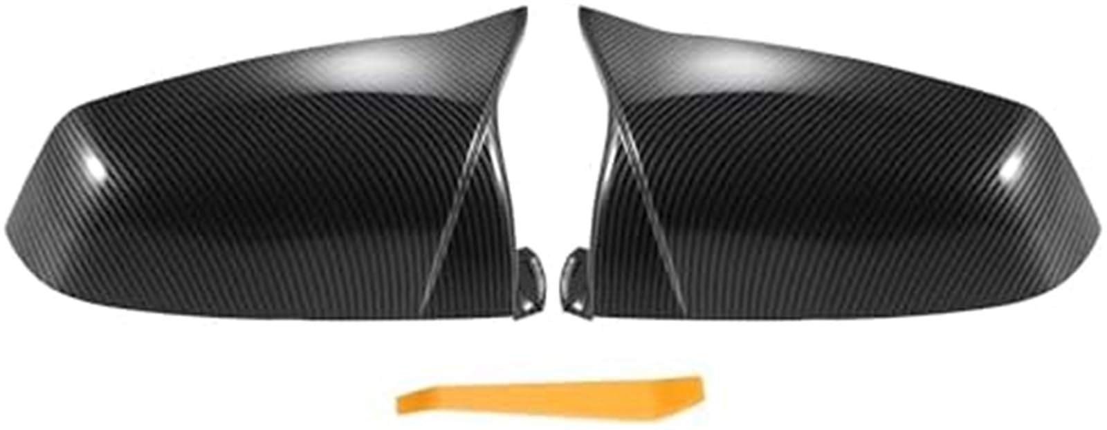 MEXWLOP Paar Auto-Rückspiegelabdeckungen for Fahrer- und Beifahrerseite, Ersatzkappen aus schwarzer Kohlefaser, for, 5er 6er 7er F01 F02, Spiegelschutzabdeckungen, Dekoration Auto-Seitenspiegelabdeck MEXWLOP Paar Auto-Rückspiegelabdeckungen for Fahrer- und Beifahrerseite, Ersatzkappen aus schwarzer Kohlefaser, for, 5er 6er 7er F01 F02, Spiegelschutzabdeckungen, Dekoration Auto-Seitenspiegelabdeck von MEXWLOP