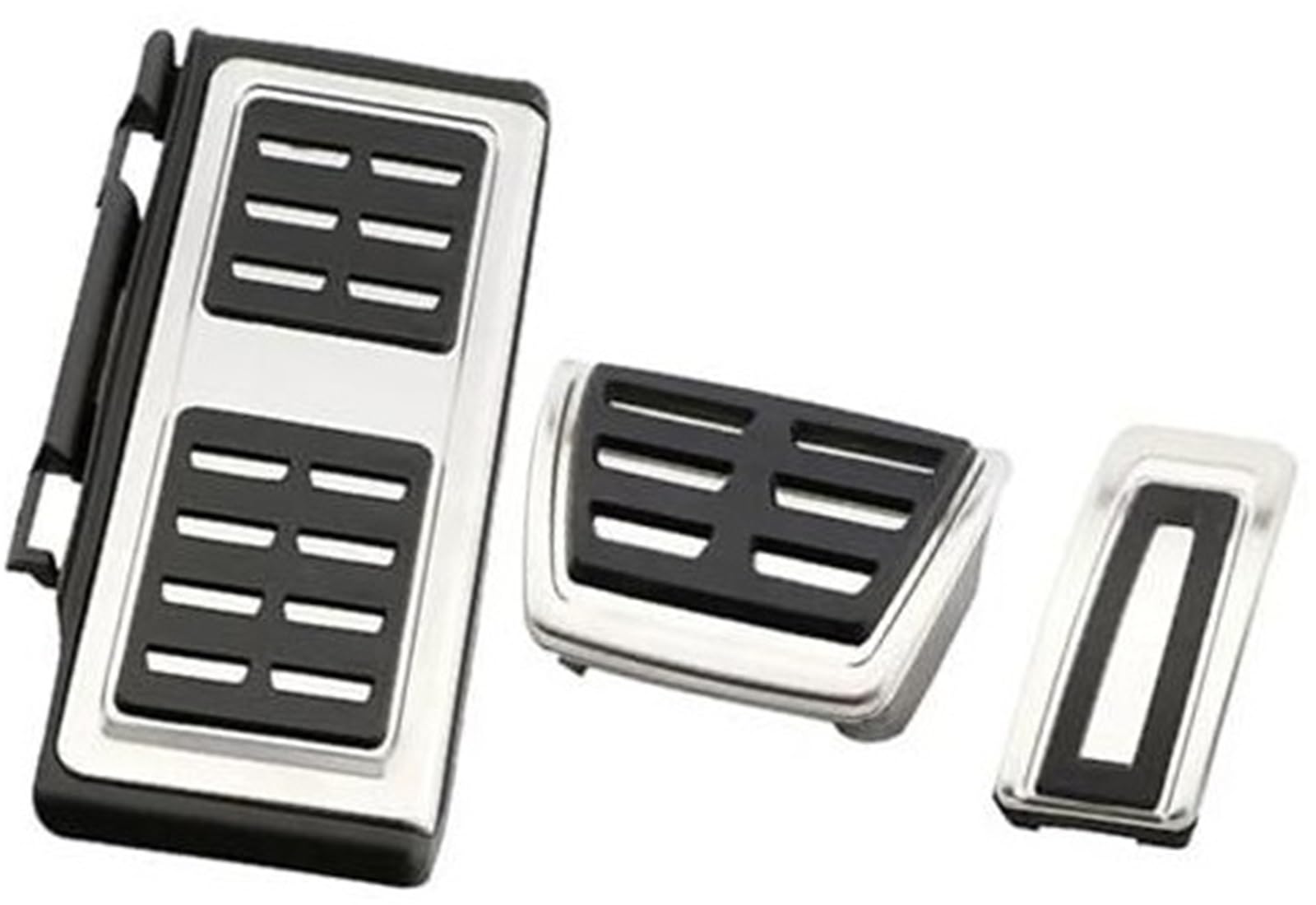 MEXWLOP Pedalauflage, for Passat, for LIM, for VAR, for VIII 2015+ Teile Autopedale Fuß Kraftstoff Bremse Kupplungsdeckel Auto-Kupplungspedal(Black at 3 Piece) von MEXWLOP