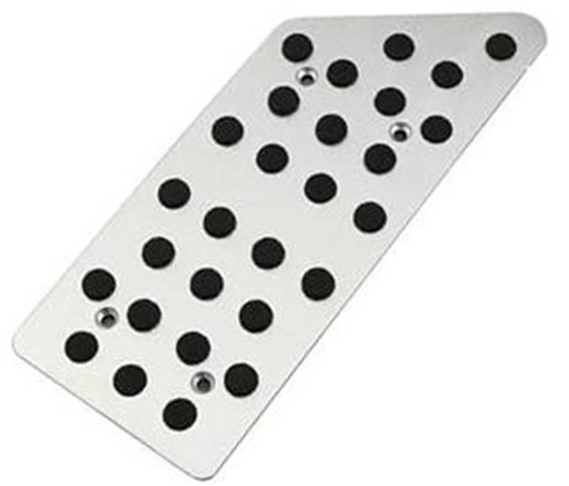 MEXWLOP Pedalauflage, for Peugeot, 508 3008, for Citroen, for C5 C6 LHD Bremsgaskupplung Kraftstoffbeschleunigerpedalabdeckung Autopedale Zubehör Auto Auto-Kupplungspedal(Black 1piece Rest Pedal) von MEXWLOP