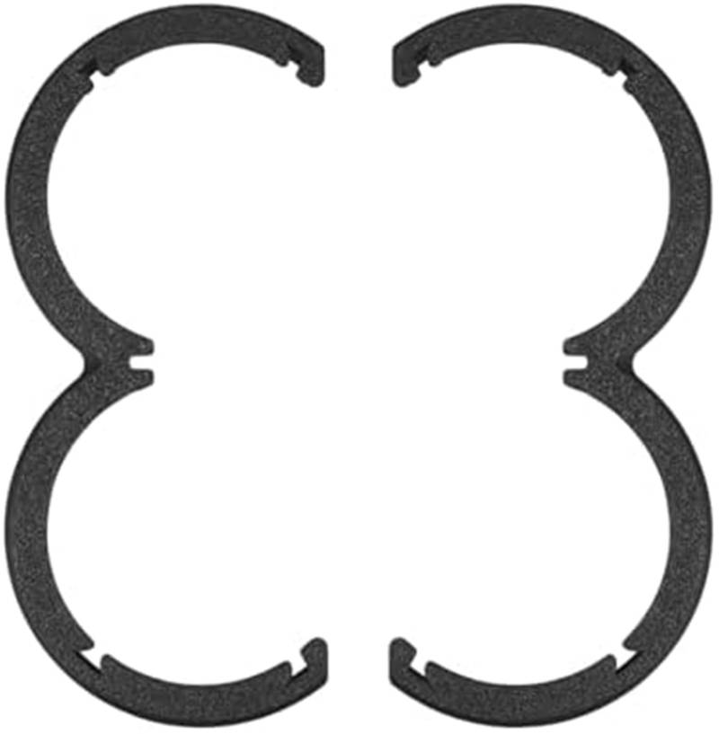 MEXWLOP Propellerblätter Antikollisions-Stoßfängerring, Propellerblatt-Schutzabdeckung kompatibel, for DJI, NEO-Drohnenzubehör, kratzfeste Stoßdämpfungs-Stoßfängerstreifen (schwarz) Propellerschutz(Bl von MEXWLOP
