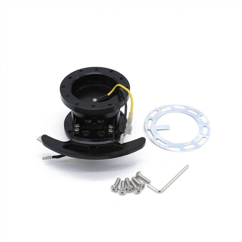 MEXWLOP Racing Lenkrad Quick Release Hub Kit Adapter Körper Abnehmbare Snap Off Boss Kit Auto-Lenkradnabe von MEXWLOP