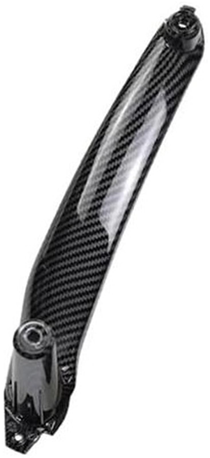 MEXWLOP Rechts Links Auto Innentür Panel Griff Pull Trim Abdeckung Auto Innen Zubehör, for, E70 X5 E71 E72 X6 SAV 51416969401 Autotür-Zuziehgriff(CarbonF-Left-Rear) von MEXWLOP